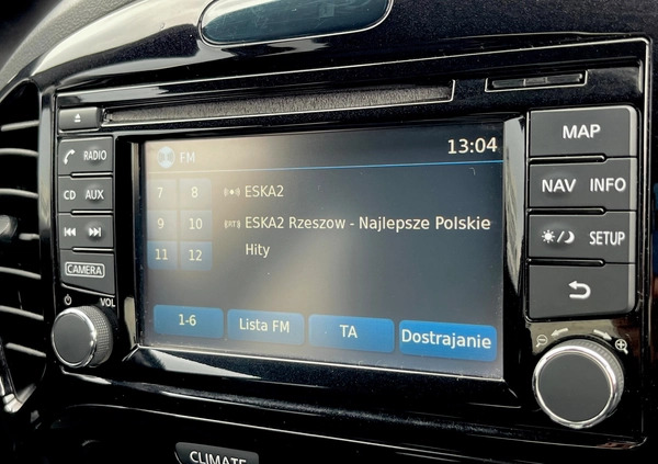Nissan Juke cena 41500 przebieg: 171500, rok produkcji 2014 z Rzeszów małe 781